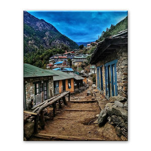 Pinturas en Lienzo Impresas de Decoración para el Hogar y Hoteles en la Aldea de <span class=keywords><strong>Monjo</strong></span>, Nepal. - Product Image 4