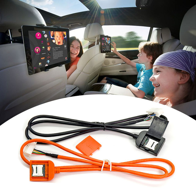 Car Android GPS 4G SIM Card Slot Cable Car Navigation Internet-Capable SIM Card Slot Cable Adapter