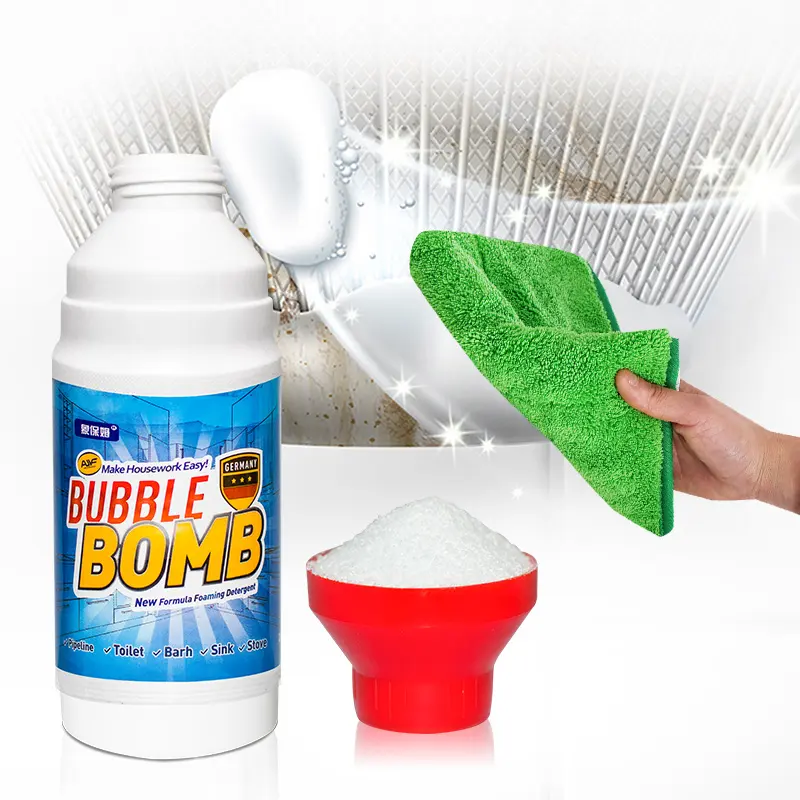 Limpiador en polvo para cocina y baño, Nuevo limpiador de suelos, detergente en polvo para el hogar, 2020