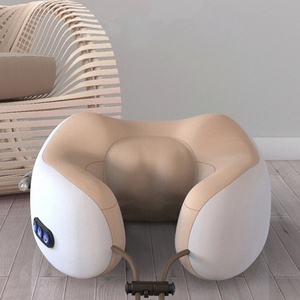 หมอนนวดไฟฟ้ารูปตัวยู หมอนนวดชิอัตสึแบบสั่นสำหรับคอ - Product Image 1