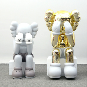 Figura Kaws, Escultura de Resina, Arte Pop Contemporáneo, Decoración para Exhibición en Suelo - Product Image 2