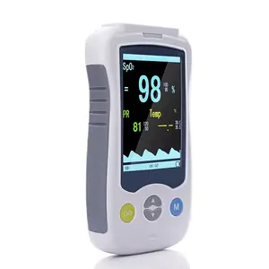 3,5-Zoll-Handheld Veterinary Vital Signs Monitoring Detector Lithium batterie Langes Blut Sauerstoff Sauerstoff Tierarzt Puls Test gerät