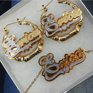 Collier personnalisé avec nom de dessin animé, bijoux en acrylique, personnage de poupée angélite <span class=keywords><strong>lol</strong></span>, cadeaux pour enfants - Product Image 1