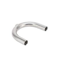 Conexión de tubería de acero inoxidable de alta calidad SS304 316 Codo soldado de 180 grados