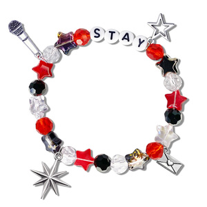 Pulseras de Cuentas de Cristal de Moda para Mujer, Pulsera con Colgante de Estrella, Joyería para Estudiantes, Regalos para Mejores Amigas - Product Image 4