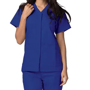 Uniforme de enfermero con nuevo estilo, diseño de Tops, envío directo