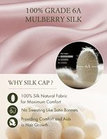 Bonnet de nuit de luxe en soie de mûrier rayée, long, monocouche, pour femme, soin des cheveux, post-partum, extérieur, décontracté, fête, quotidien