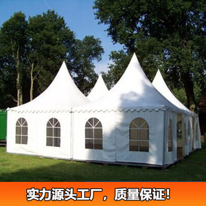 Carpa Europea con Techo Puntiagudo, Cuadrada, de Tela Oxford Impermeable, para Exposiciones, Ferias Comerciales, Eventos al Aire Libre en Todas las Estaciones - Product Image 4