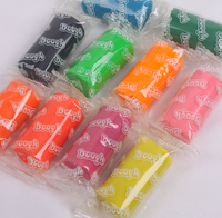 Offre Spéciale 12 couleurs pâte à modeler pâte à modeler ensemble avec 3 pièces moule dans un tube en plastique bricolage jouet fournitures pour enfants 175g pâte à modeler douce