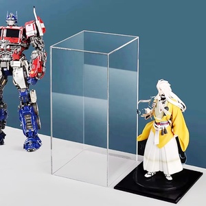 Tùy chỉnh Acrylic hiển thị hộp Acrylic Đồ chơi búp bê xe mô hình con số hiển thị trường hợp hộp hiển thị với cơ sở dưới cùng - Product Image 4