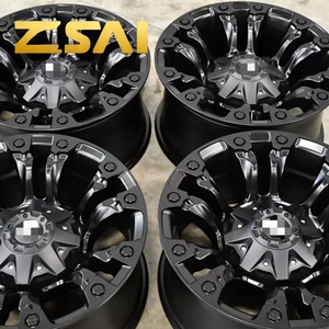 Rines Beadlock Forjados de Alta Resistencia 5x127/130/139.7/8x180 17-26" Cóncavos Profundos Personalizados para F150 GMC - Product Image 2