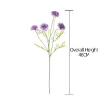 MW66012 Dahlia artificiel petit chrysanthème fleurs de printemps en soie fleurs sauvages colorées pour la maison Vase de table décor de fête de mariage