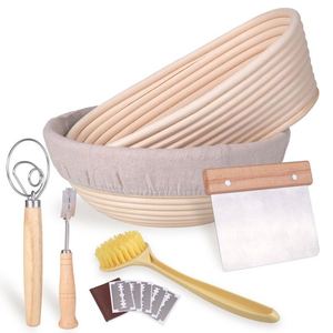 Outils de pâtisserie, tapis de cuisson, lame à pain pour grignoter la pâte, moule rond, panier, <span class=keywords><strong>bol</strong></span>, housse de qualité alimentaire - Product Image 1