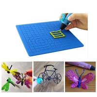 Vente flash : Tapis de dessin en caoutchouc pour stylo d'impression 3D en silicone pour enfants - Jouets pour enfants