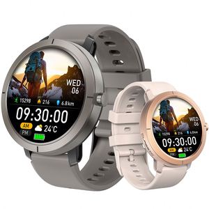 Relojes Inteligentes Deportivos DM76 5ATM con GPS, Pantalla AMOLED de 1.32 Pulgadas, Reloj Inteligente Redondo de Moda para Hombre y Mujer, 46g, Salud Femenina, Venta al por Mayor 2026 - Product Image 1