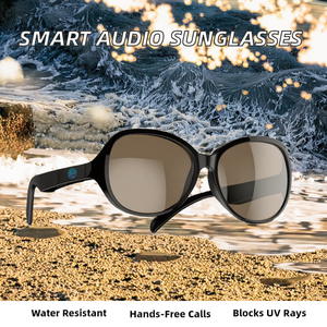 Driving Headset BT Calling Ultraviolet Prevention F07 Smart Audio Glasses Lenses Clearer Vision Waterproof Sunglasses Wireless - Product Image 2