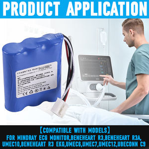 LI13S001A بديل لـ MINDRAY 3ICR18/65 BeneHeart R3 R3A UMEC10 MEC6 Umec7 V mAh - Product Image 5
