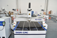 Máquina CNC Router de 3 Ejes 1325 (4x8 pies) para Trabajar Madera, con Motor Servo AC de 6kw, Control DSP, para Grabado en Madera, Acrílico y Fabricación de Muebles