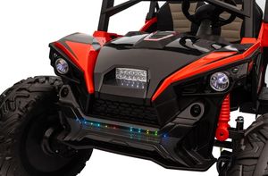 <span class=keywords><strong>Auto</strong></span> elettrica per bambini 24V batteria a due posti UTV Bigwheel giocattolo di plastica per bambini da 2 a 4 anni - Product Image 6