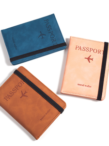 กระเป๋าสตางค์หนัง PU สำหรับผู้หญิงผู้ชายสไตล์วินเทจ  ใส่บัตรประชาชน บัตรธนาคาร  อเนกประสงค์  สำหรับธุรกิจ  พร้อมช่องใส่ของ  อุปกรณ์เสริมสำหรับการเดินทาง ขายส่ง - Product Image 1