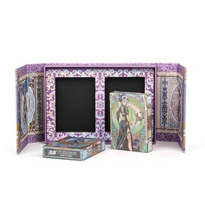 Cartas de Juego Personalizables, Juego de 2 Mazos en Elegante Caja de Regalo, Diseño Floral Vintage, Cartas de Póker de Primera Calidad, Recuerdos para Fiestas - Product Image 4