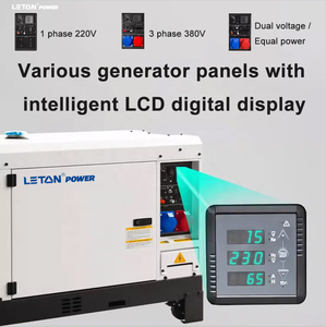 חשמל leton סוג שקט 10kw 12kva 15kva 15kva 15kva כוח סולר חשמלי לשימוש ביתי - Product Image 4