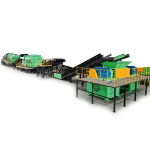 Línea de Clasificación de Residuos Sólidos Urbanos DANUBE con Motor de Engranajes y Componentes de Rodamientos, Alta Tasa de Separación del 99.99% - Product Image 1