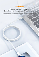 Câble de chargeur PD 20W le plus vendu fil de téléphone USB C 1m 2m cordon de charge rapide type-c