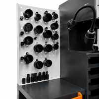 Prensa Hidráulica para Bujes de Goma de Chasis Amsxzo HY-3001, 20MPa, 1.5kW, 220V, 50-60Hz, 380kg, con Estuche Rígido para Talleres de Reparación de Automóviles