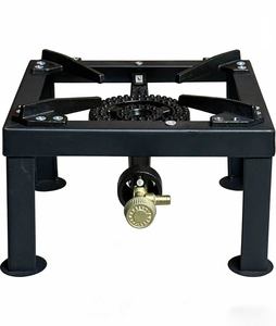 Cuisinière à <span class=keywords><strong>gaz</strong></span> portable en fonte à brûleur unique multi-usage pour camping, camping-car, extérieur et usage commercial - Product Image 1