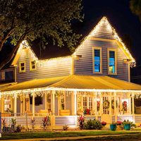 220V 3M/4M/5M Décor LED Rideau Glaçon De Noël Fée Guirlande Lumineuse plug in Vacances Fête De Mariage En Plein Air Guirlande