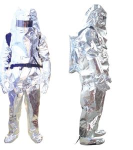 Costume de pompier approuvé SOLAS costume de pompier aluminisé de sécurité avec certificat ccs - Product Image 2