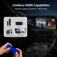 3 en 1 Wireless CarPlay TV Mate Android Auto Box Video Out FireTV Adapter Avec Smart Phone Video Mirror Link YouTube Netflix