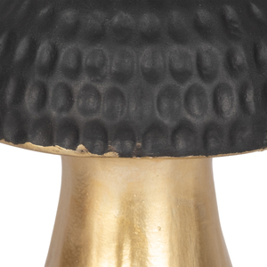 Scultura in gres martellato a forma di fungo per decorazioni domestiche, bagno, ufficio, soggiorno, esposizione su scaffale - Product Image 3