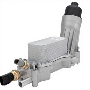 Boîtier de filtre à huile moteur en aluminium compatible avec <span class=keywords><strong>Cherokee</strong></span> 2014~2018 68105583AE, 68105583AE, 68596317AA, 68365925AB, 05184294AE - Product Image 1