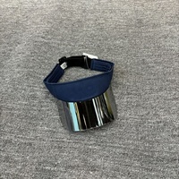 Topi Visor Putih Hitam Pink Airlift Solar Visor Caps Pelindung Sinar UV Topi Visor Hard Top Flapper Yoga