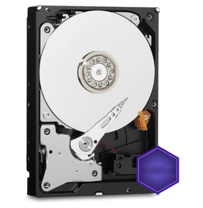 Discos Duros de Vigilancia de 4 TB, Disco Duro Interno Morado de 3.5 Pulgadas, 64 MB de Caché, SATAIII 6 Gb/s, 1 TB, 2 TB, 6 TB, Disco Duro para CCTV DVR NVR WD43PURZ - Product Image 2