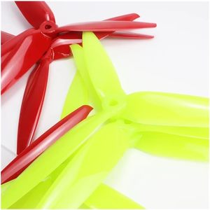 Hélices de Plástico de 3 Aspas, Juego de Repuesto en Negro, Rojo, Amarillo y Verde para Drones - Product Image 5