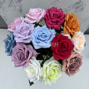 AF10002 <span class=keywords><strong>vendita</strong></span> calda fiore artificiale singolo di seta rosa fiore per la decorazione di nozze Rosas Artificiales - Product Image 3