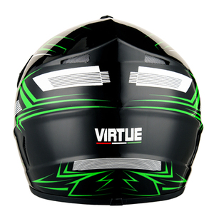 Casque de <span class=keywords><strong>motocross</strong></span> <span class=keywords><strong>vintage</strong></span> approuvé par VIRTUE DOT-Offre Spéciale pour la conduite tout-terrain adulte - Product Image 3