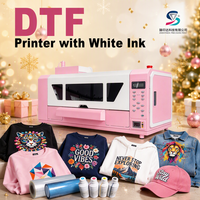 DTF Baskı Makinesi Yüksek Hızlı CMYK Beyaz Mürekkep Koyu Renk Tişört Denim Transferi Özel Fabrika Direkt CE OEM Düşük Minimum Sipariş Adedi 30cm