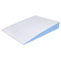 Ergonomisches Dreiecksbett-Keil kissen mit Memory Foam Topper-Strick technik für Rücken-und Bein entlastung