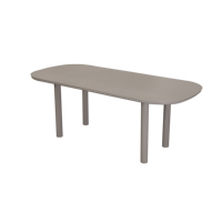 de patio moderne chaises 8 places meubles de jardin extérieur ensembles de salle à manger en corde d'aluminium de 9 pièces