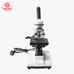 Junior high school biology lab <b>microscope</b> with electric light source, calipers, 360 rotating <b>microscope</b> tube, monocular, and - Product Image 2