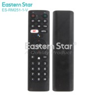 Control Remoto Universal para TV ES-RM251-1-V, Control Remoto por Voz para Todos los Televisores Inteligentes