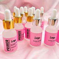 Extensions de cils professionnelles 15ml 20ml Super Bonder Primer pour cils Marque privée Super Bonder Adhésif sensible Colle pour cils
