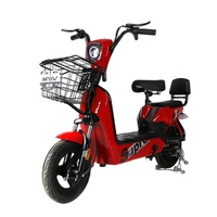 Prix d'usine 14 pouces 500w 48v batterie au Lithium chinoise vélo électrique/vélo cyclomoteur électrique pour adulte