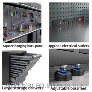 Đa-Chức Năng Nhiệm Vụ Nặng Nề Nhà Để Xe Thép Tủ Hệ Thống Lưu Trữ Bàn làm việc Với Điện Cửa Hàng Máy Trạm - Product Image 3