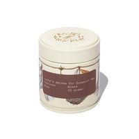 Boîte en métal bleue de qualité alimentaire de 60*68 mm, petite boîte en métal de qualité supérieure, vente en gros personnalisée, boîte à matcha de 30 g