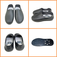 Zapatos de Entrenamiento Humanoides Especiales para Robots con Características Antideslizantes, Resistentes al Desgaste y Antipinchazos Hechos de Goma (Modelo JQR-2024-1)